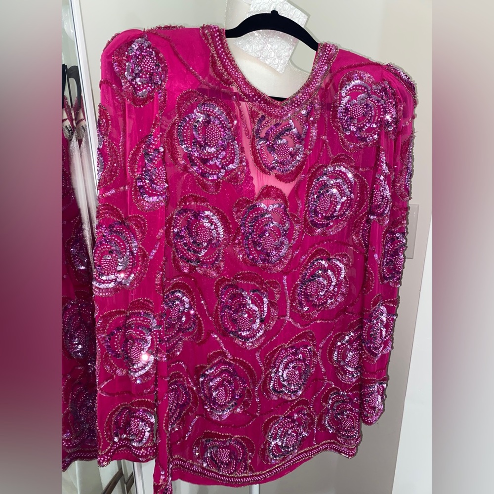 Sequined top